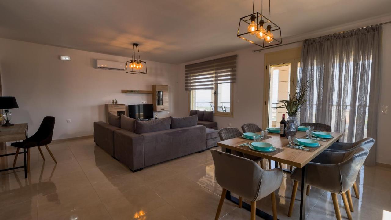 Azur Horizon Oceanview House Apartment Kokkini Hani Luaran gambar