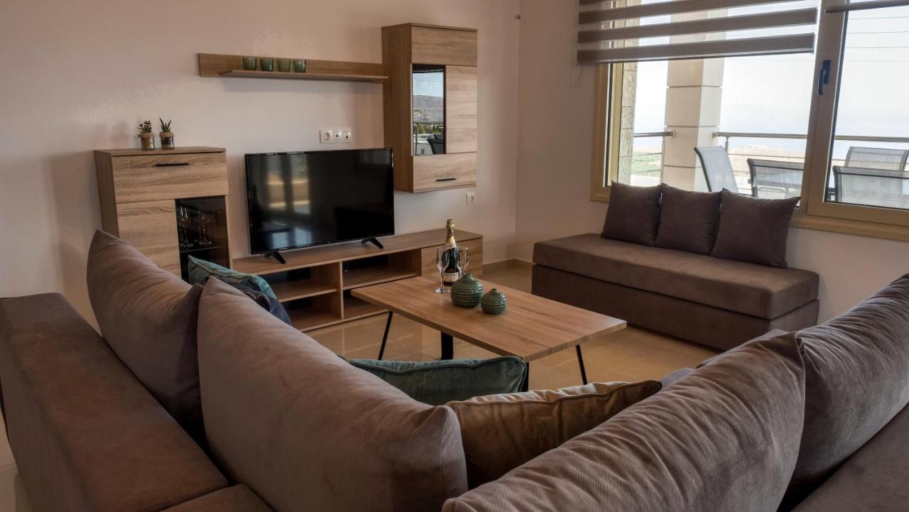 Azur Horizon Oceanview House Apartment Kokkini Hani Luaran gambar