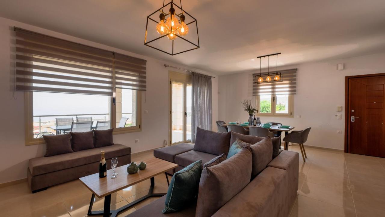 Azur Horizon Oceanview House Apartment Kokkini Hani Luaran gambar