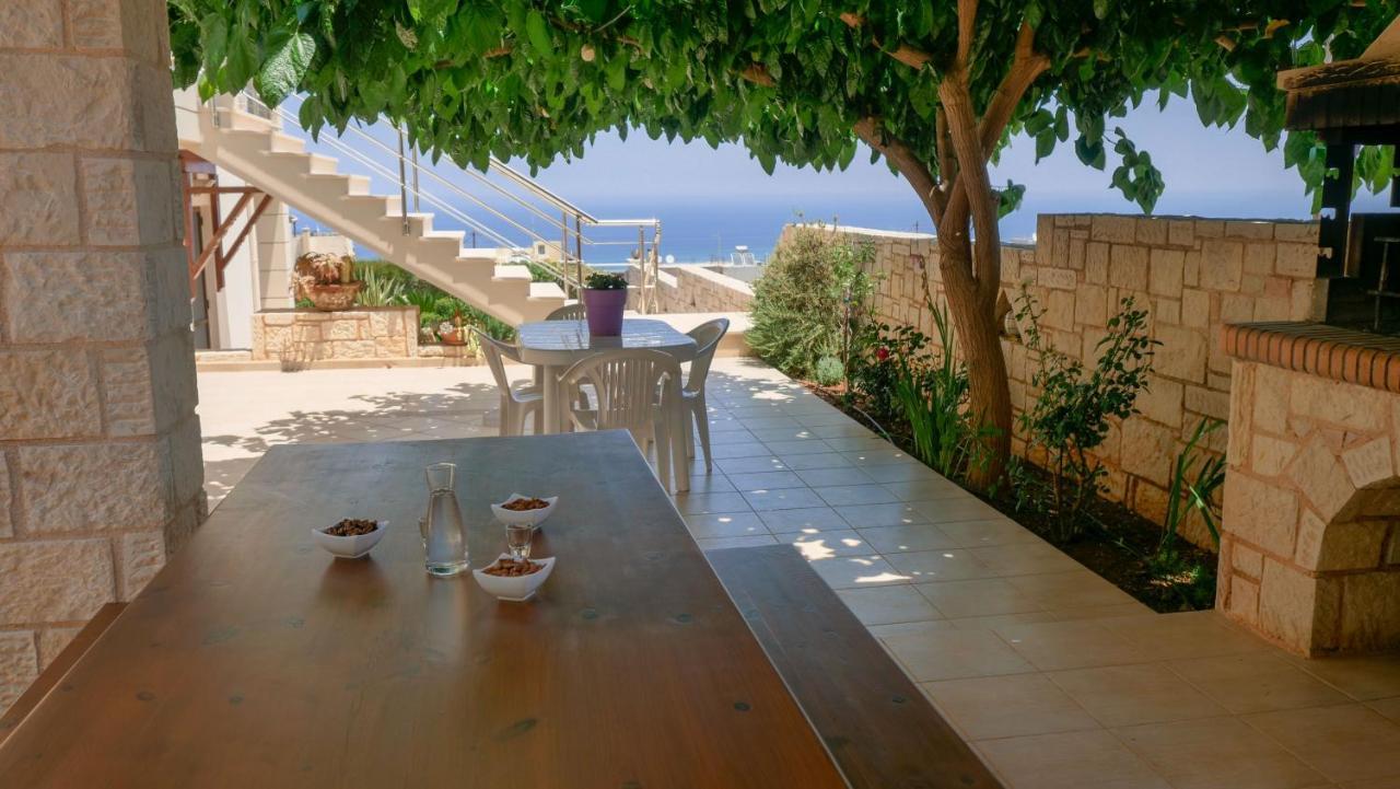 Azur Horizon Oceanview House Apartment Kokkini Hani Luaran gambar