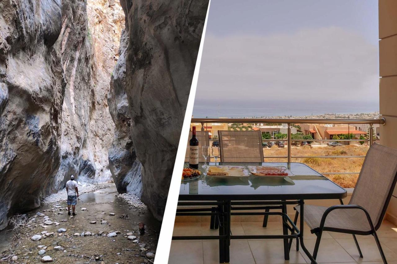 Azur Horizon Oceanview House Apartment Kokkini Hani Luaran gambar